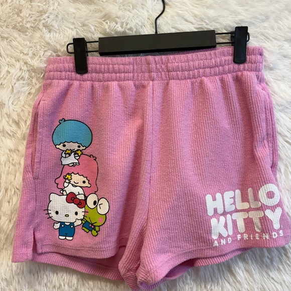Hello Kitty Pants - Hello Kitty & Little Twin Stars, & Keroppi Shorts with Pockets | Sanrio 💗✨